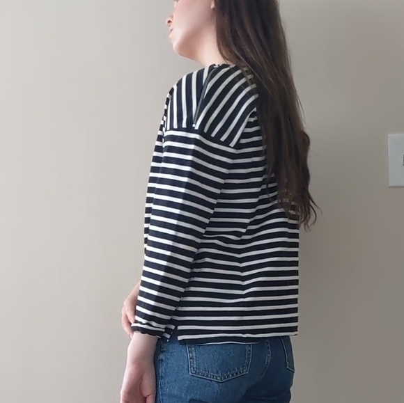 Everlane Breton Cotton Tee - Picture 7 of 9